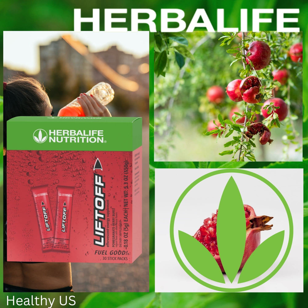 Herbalife Liftoff bottle shows 30-tablet count