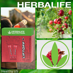 Herbalife Liftoff bottle shows 30-tablet count