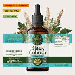 Herbamama tincture on tongue for convenient dosing