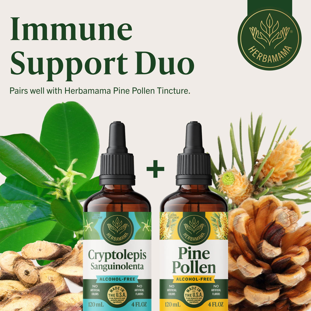 No artificial colors or flavors in HERBAMAMA Cryptolepis tincture