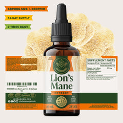 Herbamama daily-use drops with water ready to mix.