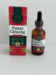 HERBAMAMA Panax Ginseng liquid drops with dropper ready for drinks