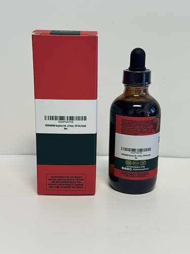 HERBAMAMA Raspberry Ketones ingredients list highlights the primary ketones extract.