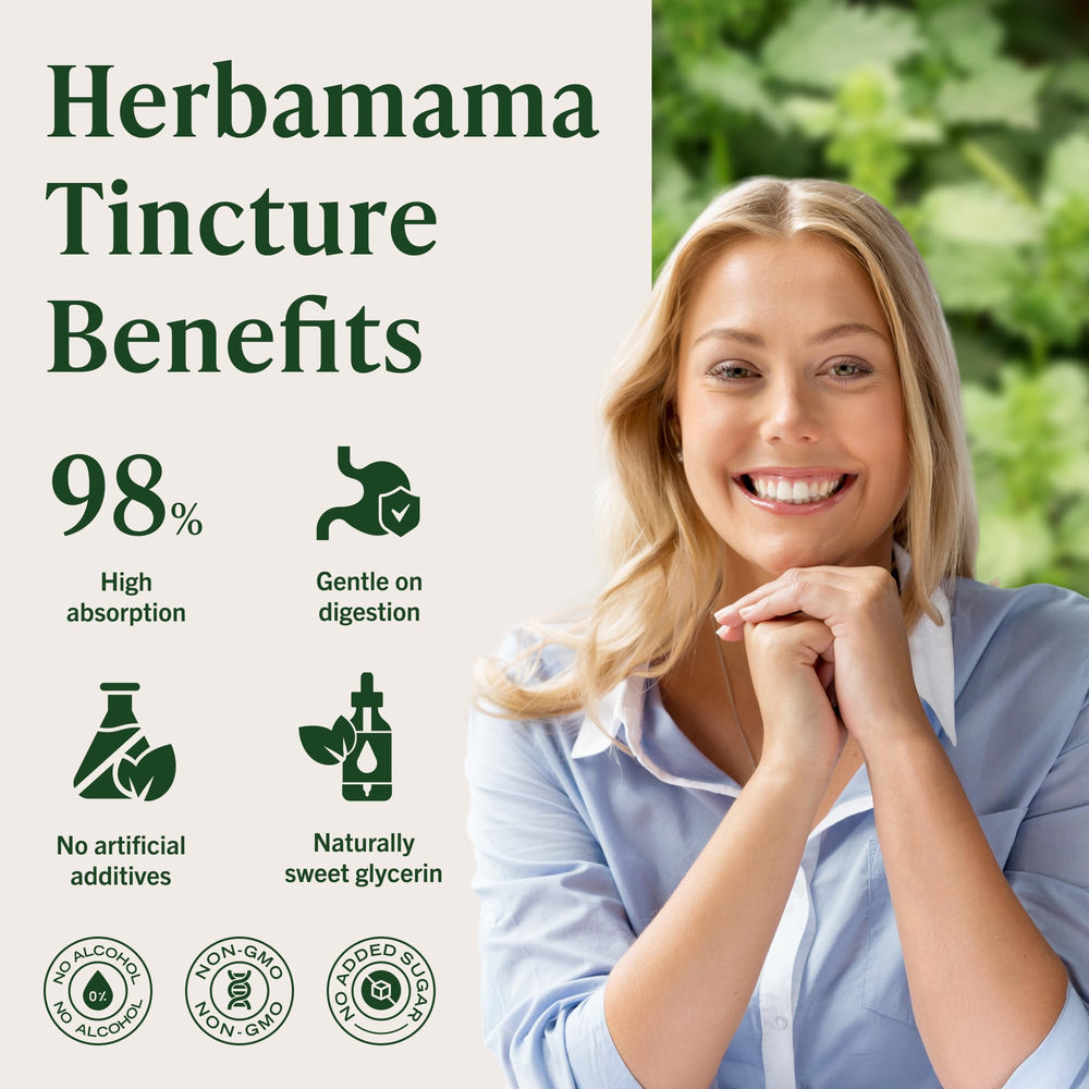 HERBAMAMA glycerin base offers smooth taste and easy dosing.