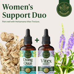 Sugar-free tincture fits vegan and sugar-free routines.