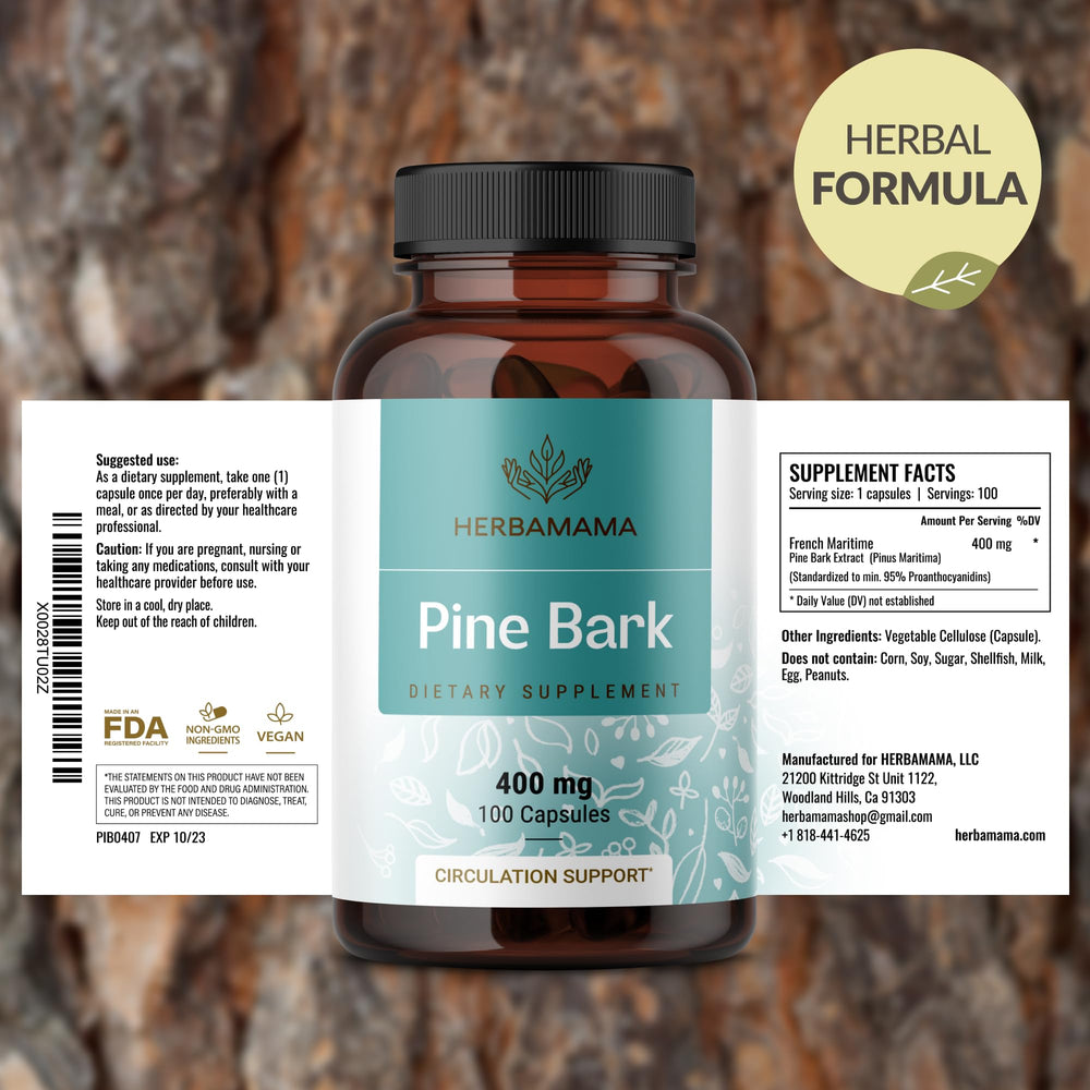 HERBAMAMA label emphasizes vegan non-GMO formulation.