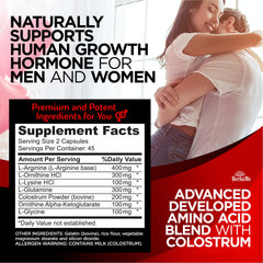 HerbaMe HGH label highlights US manufacturing and quality
