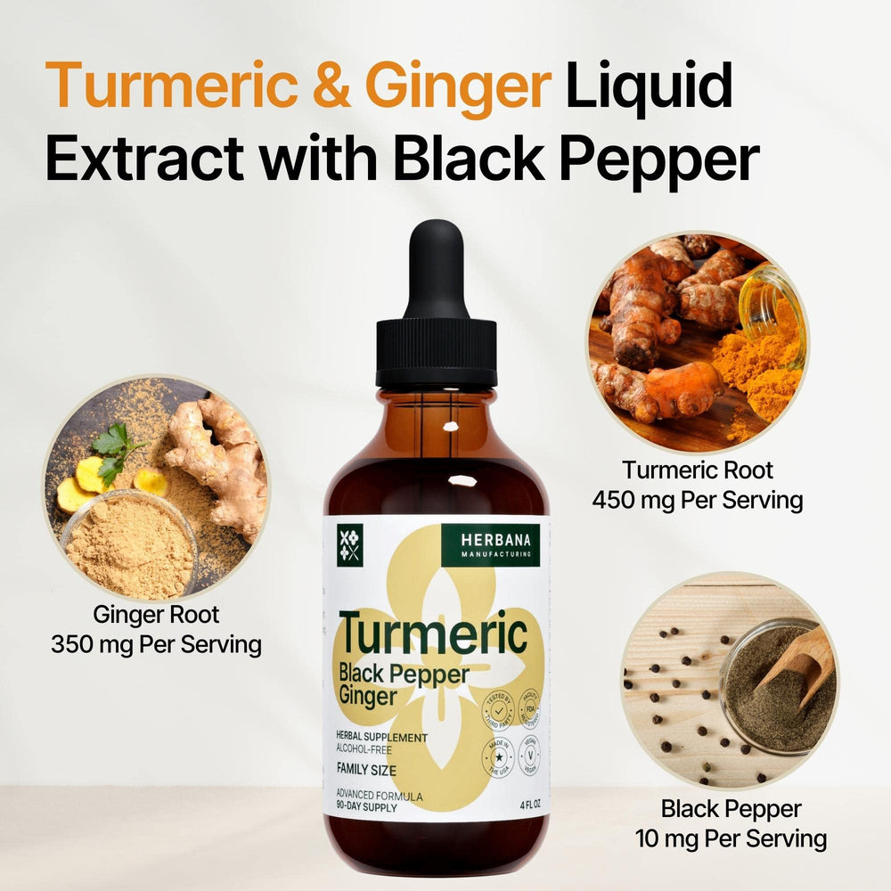 Herbana liquid tincture dropper for easy, quick-use dosing