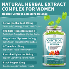 Herbance Cortisol Gummies daytime-relax scene for focus and mood stability.