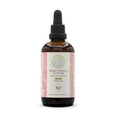 HerbEra Blood Pressure Formula bottle with dropper for daily use.