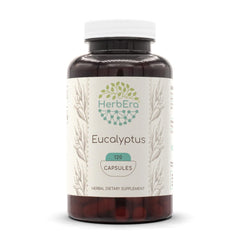 HerbEra Eucalyptus bottle front view for daily natural support.