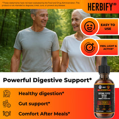 Product label highlights turmeric and vitamin blend for holistic support