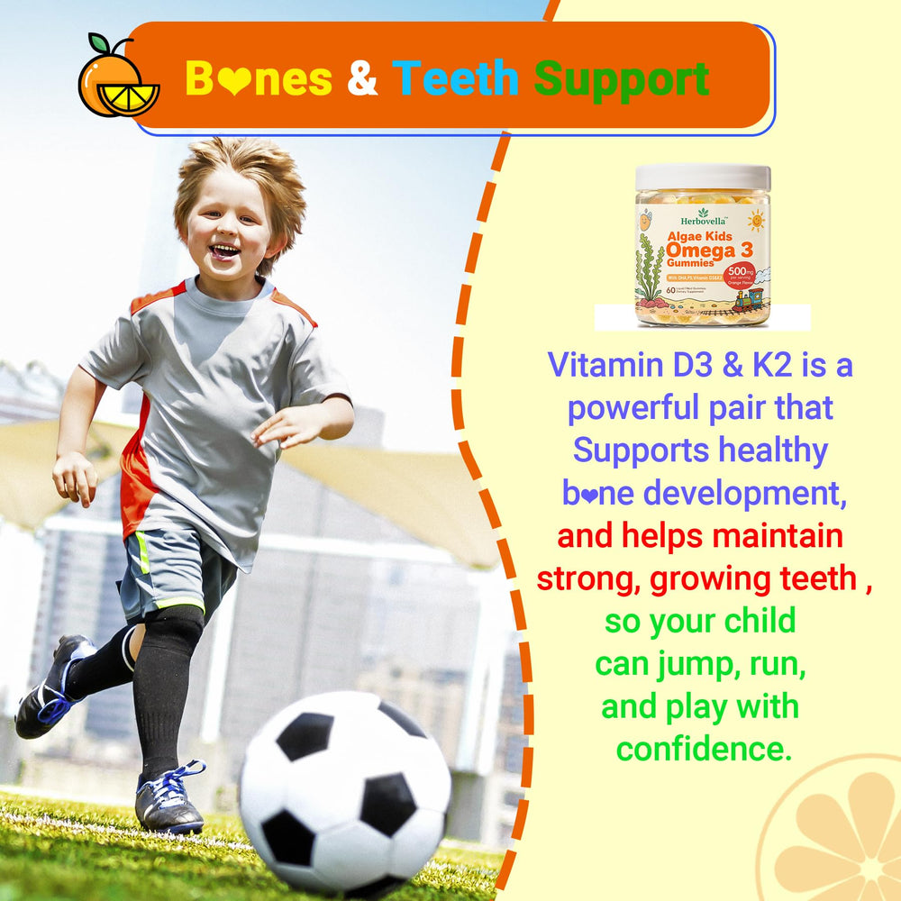 Herbovella PS D3 K2 ingredients section image emphasizes brain-boosting nutrients
