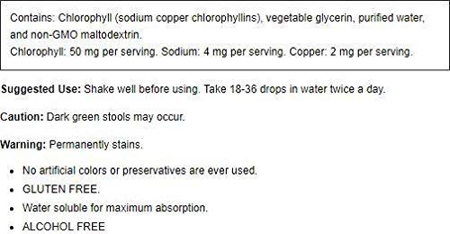Dropper dispensing ChlorOxygen drops for easy daily greens intake