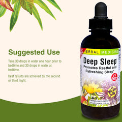 Herbs Etc. Deep Sleep passionflower plant accent hints at relaxing tradition.