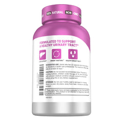 Herbtonics capsules closeup – cranberry PACs for bladder wellness.