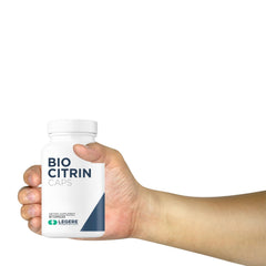 Herbvedics Bio-Citrin capsules provide plant-based daily support.