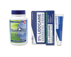 HemRid Max internal-relief bottle for discreet daily comfort.