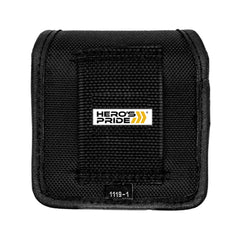 Hero's Pride ballistic nasal spray case with hidden snap offers discreet access.
