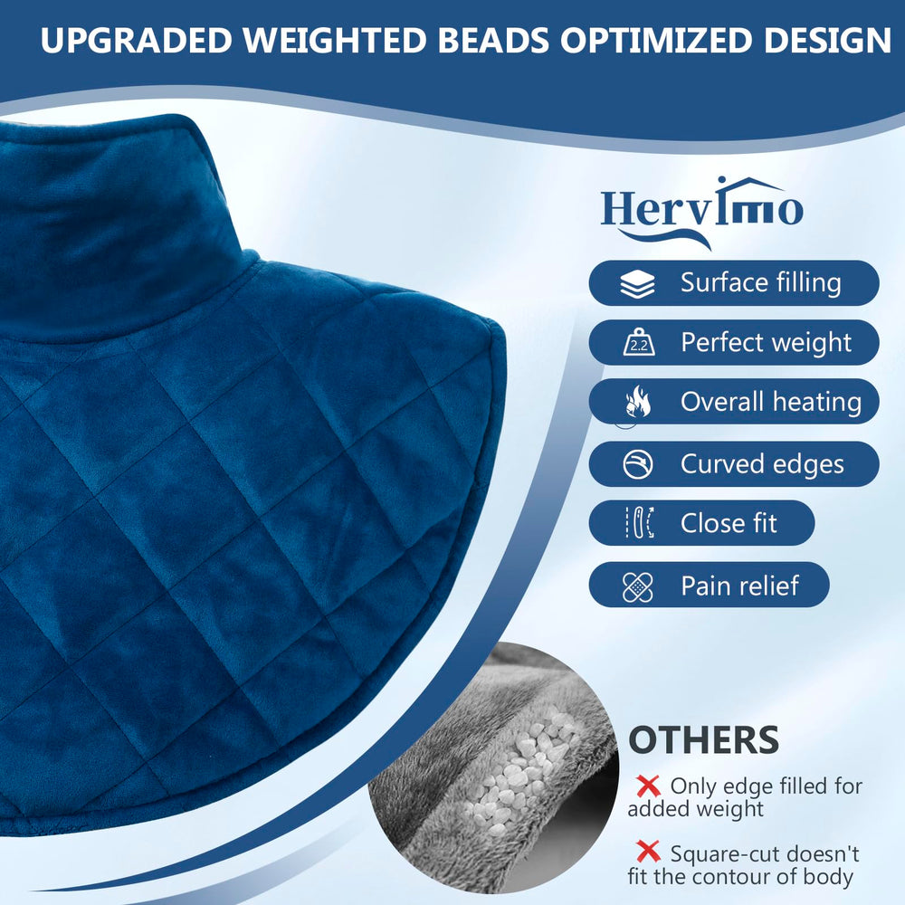 Hervimo crystal velvet fabric close-up highlights soft texture and gentle heat distribution.