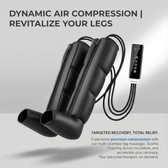 Heselises Leg Compression Massager thigh section providing full-leg therapy.