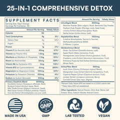 Hesperilyntis detox powder 30-serving package ready for routines.