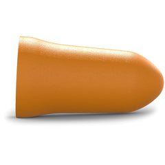 High-density foam of HexArmor AccuFit earplugs providing a soft seal.