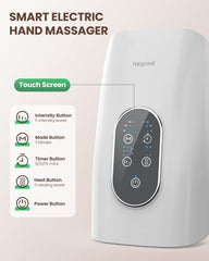 Heycool Upgrade Hand Massager compact storage for easy portability.