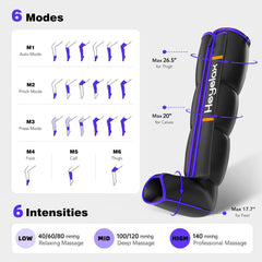 Heyelax fast-inflate pump inflates quickly for efficient sessions.
