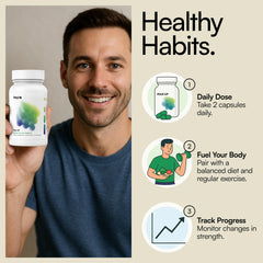 Heylo Health Zinc Optizinc capsules close-up displays mineral support.
