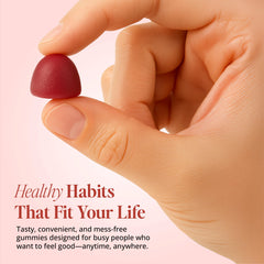 heyremi sugar-free apple cider vinegar gummies texture celebrates vibrant color and ease