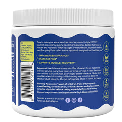 Hi-Lyte K1000 no sugar claim visual for clean hydration.