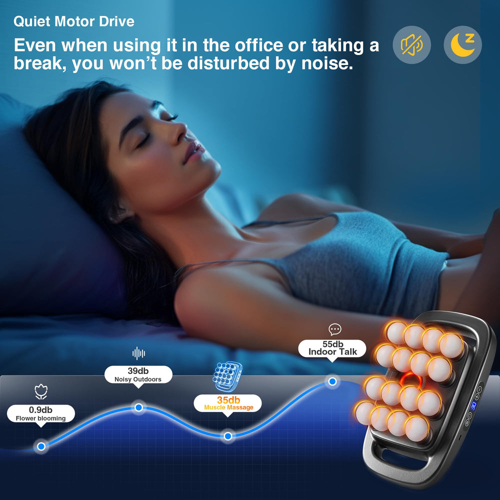 HIADGUNNR red light therapy feature supports circulation and warmth.