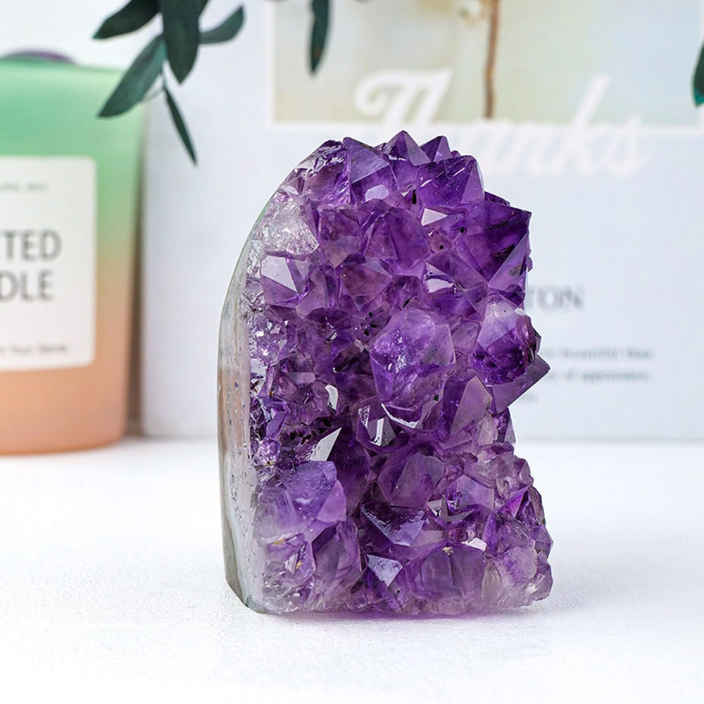 HIBCIGA purple crystal decor enhances mood and home aesthetics.