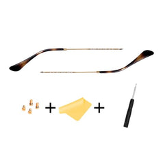 HiCycle2 four screws for Ray-Ban replacement; easy assembly and reliable fit