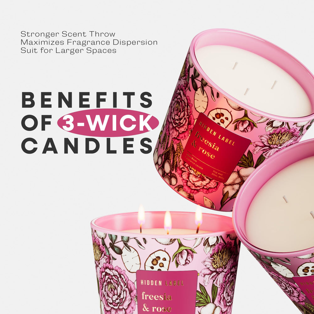 Hidden Label aromatherapy mood setting for meditation and relaxation.