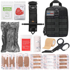 HidroPony IFAK trauma kit tourniquet in action for rapid bleeding control.