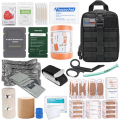 HidroPony survival kit with Molle bag for quick outdoor access.