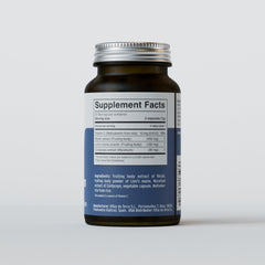 HIFAS-Equilibrium capsules closeup showing convenient nootropic mushroom blend