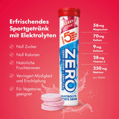 Close-up of HIGH5 Zero Berry flavor for refreshing electrolyte drink.