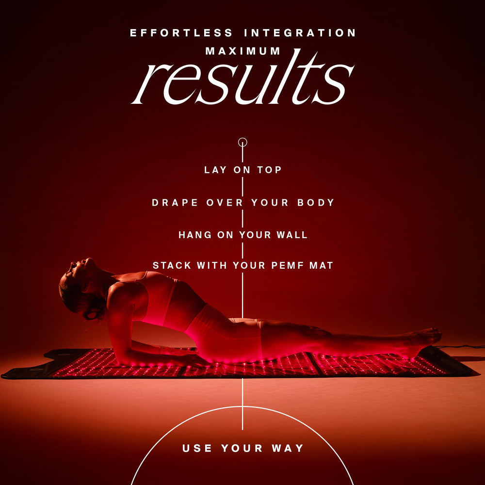 HigherDOSE post-workout recovery with red light exposure
