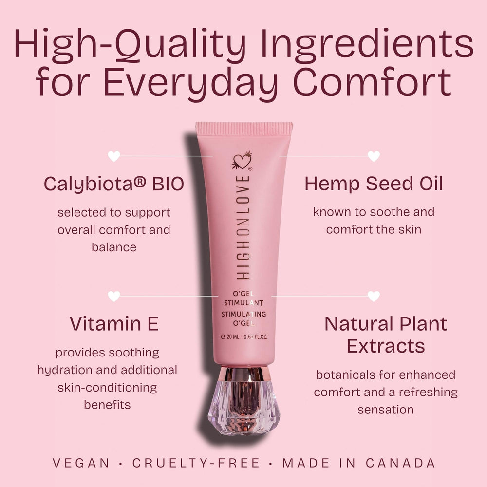 HIGHONLOVE hemp-infused hydration supports daily comfort without heaviness.