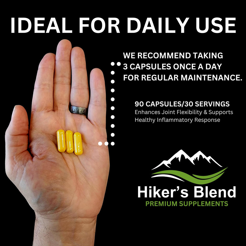 HIKER'S BLEND active-use scene illustrating flexibility during outdoor activities