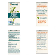 Himalaya Bacopa Monnieri packaging scene implying a calm, focused day.