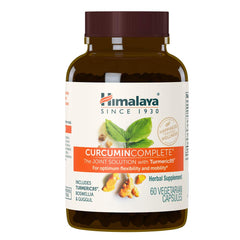 Himalaya Curcumin Complete bottle with 60 capsules for daily joint support