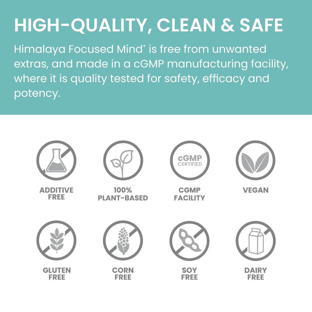 Himalaya Focused Mind bacopa ingredient close-up for clarity support.