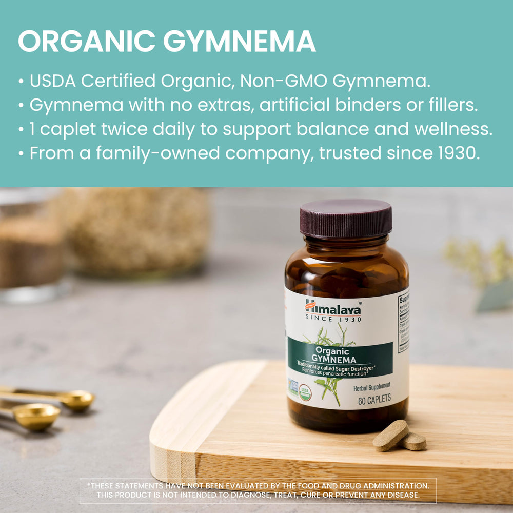 Two-bottle Himalaya Gymnema Sylvestre pack offers convenient daily routine