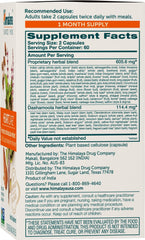 Closeup of Himalaya HeartCare capsules highlighting Ayurvedic ingredients