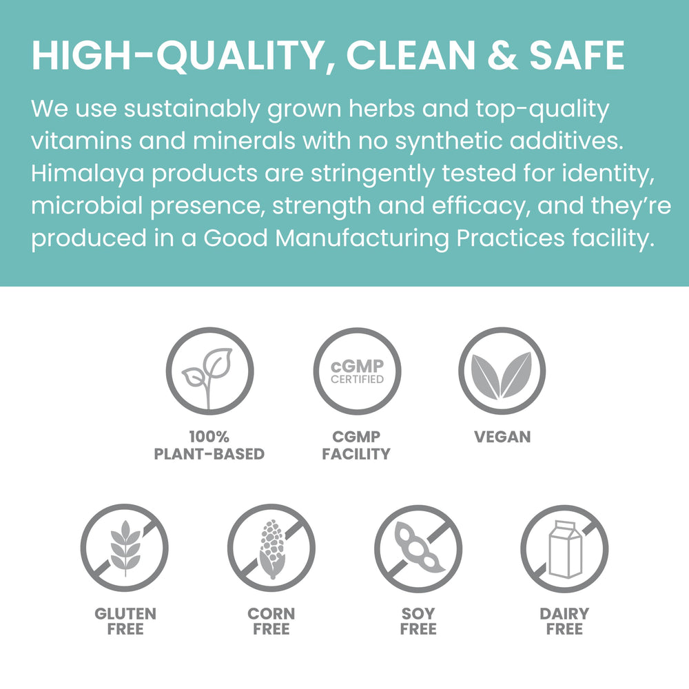 Himalaya Hello Immunity daily-use guidance with one caplet per day.