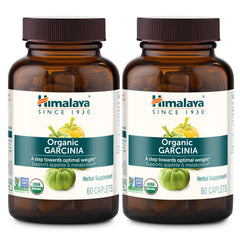 Himalaya Organic Garcinia Cambogia bottle with caplets for daily support